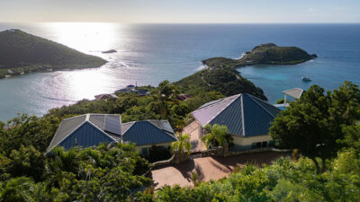 With homes like this tucked away in total privacy, it's no wonder celebrities have lived in the U.S. Virgin Islands.